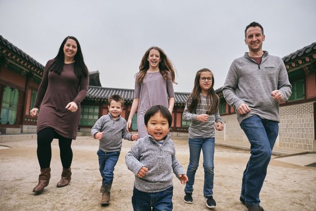 Bruno Family Portraits - Gyeongbokgung, Seoul