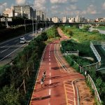 Jungnang Stream Bike Path, Seoul