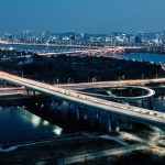 Night View from Eungbong - Han River Cycling