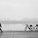 Hangang Cycling Path Hazy Day