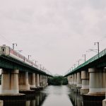 Ocheon Cycling Path - Train