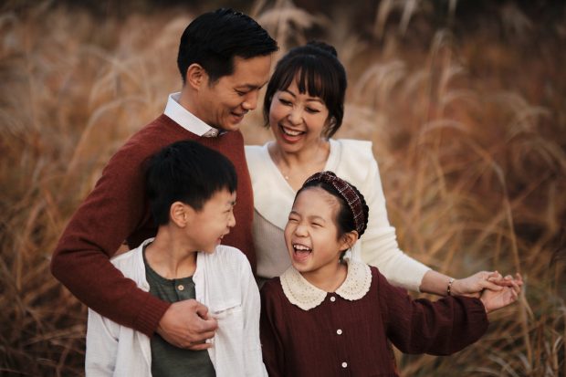 Autumn Family Photos in Seoul Forest - Chien Sunrise Session