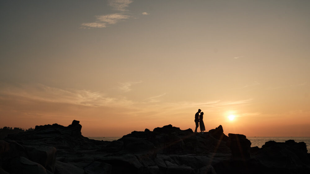 Jeju Island Sunset Proposal