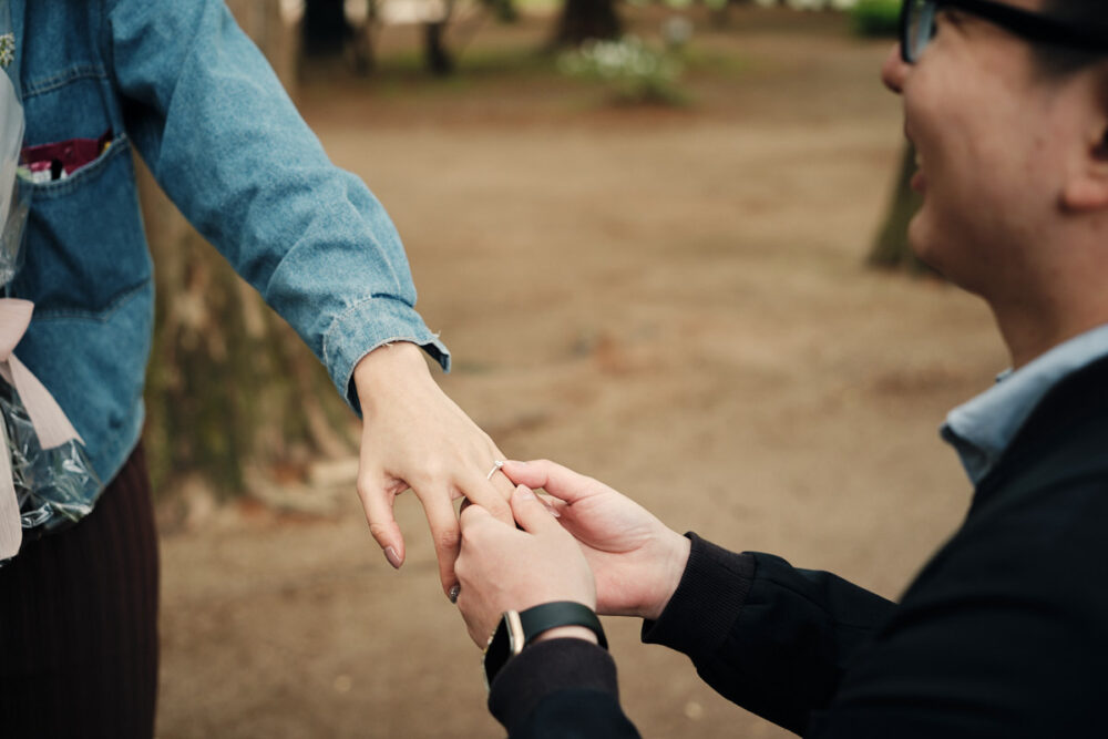 Nami Island Proposal Photoshoot