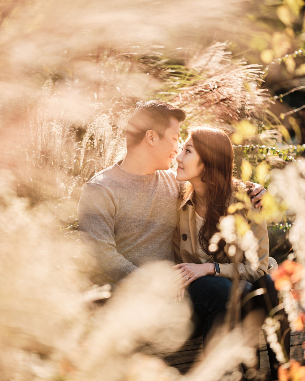 Autumn Proposal Photography in Seoul Forest